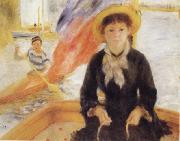Pierre Renoir Girl in a Boat Germany oil painting artist